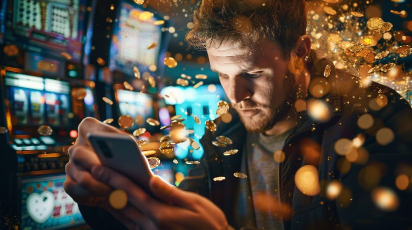 okbet slot wins section highlighting recent player activity and platform engagement